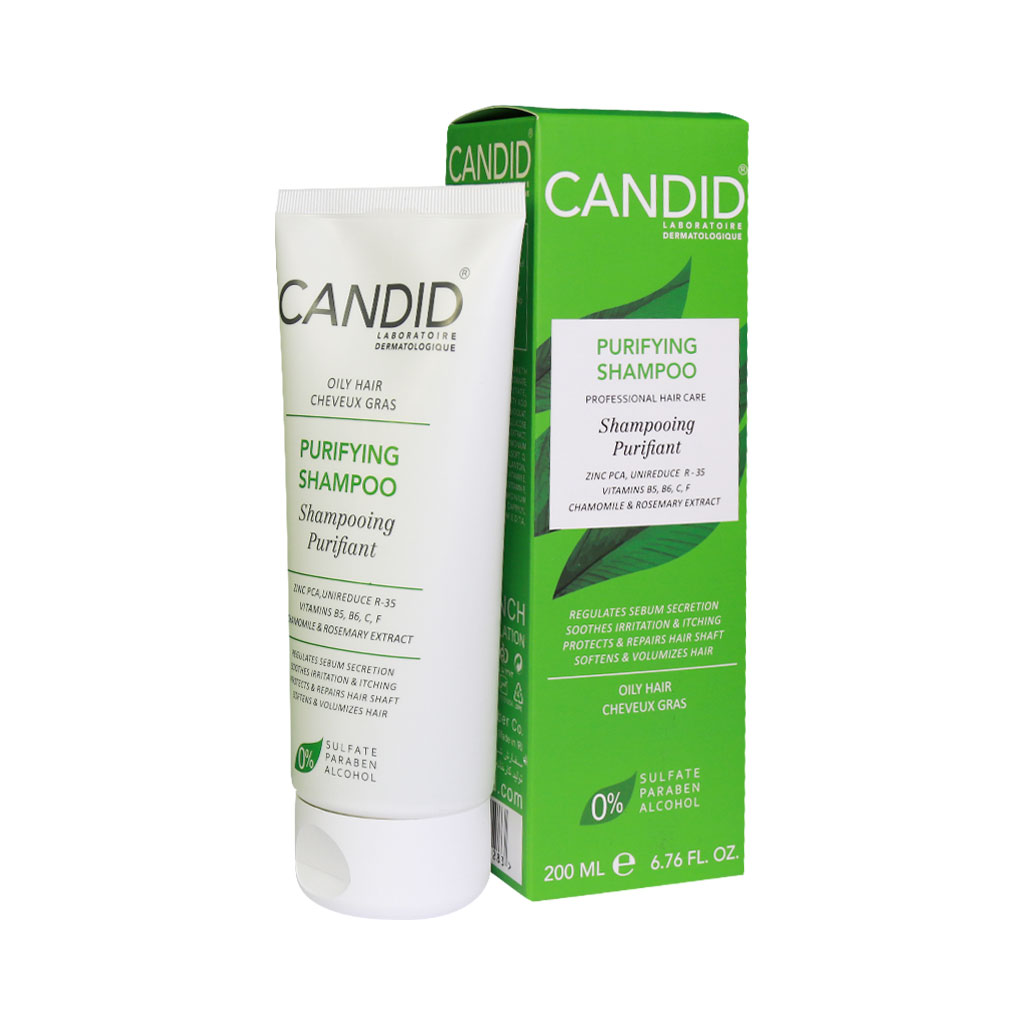 شامپو ویتامینه مو چرب کاندید PURIFYING SHAMPOO CANDID