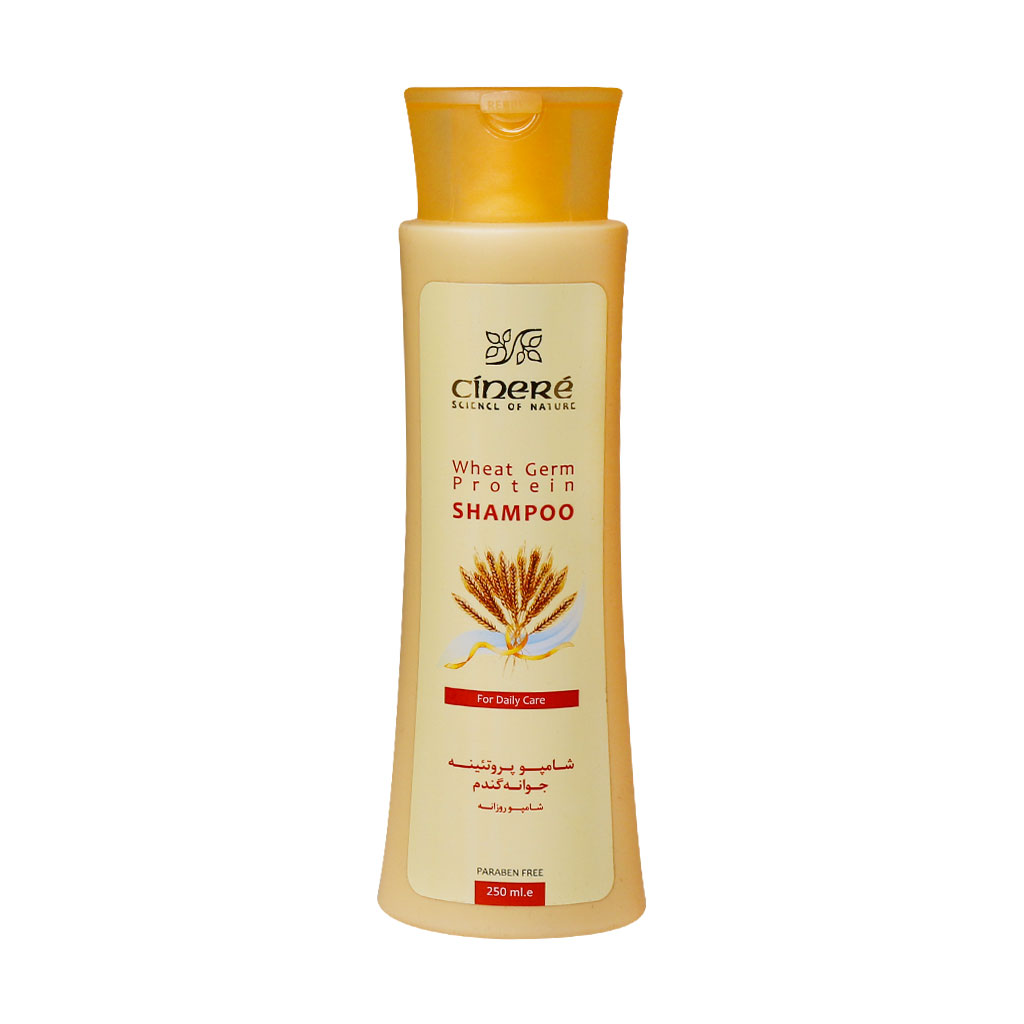 شامپو پروتئینه جوانه گندم سینرهWHEAT GERM PROTEIN SHAMPOO CINERE