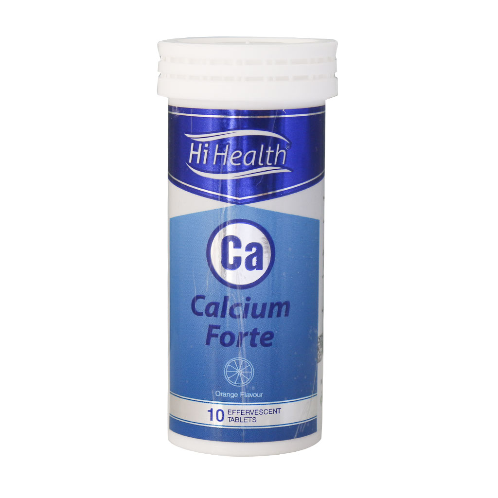 قرص جوشان کلسیم فورتCALCIUM FORTE HI HEALTH