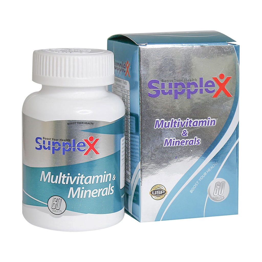 مولتی ویتامین و مینرال ساپلکس SUPPLEX MULTI VITAMIN AND MINERALS