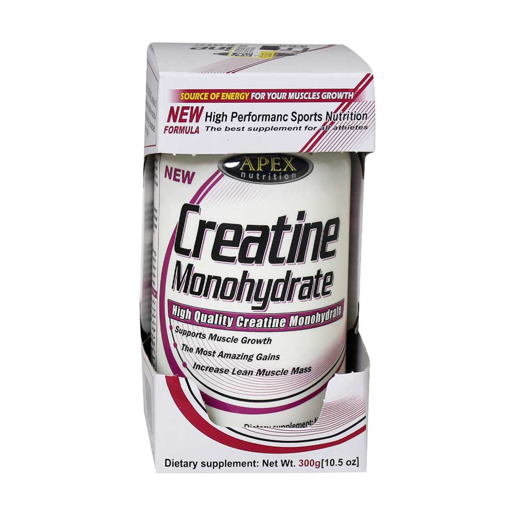 پودر کراتین مونوهیدرات 300 گرمی اپکس CREATIN MONOHYDRATE