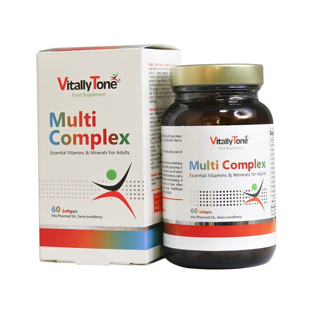 کپسول مولتی کمپلکس ویتالی تون  MULTI COMPLEX VITALLY TONE