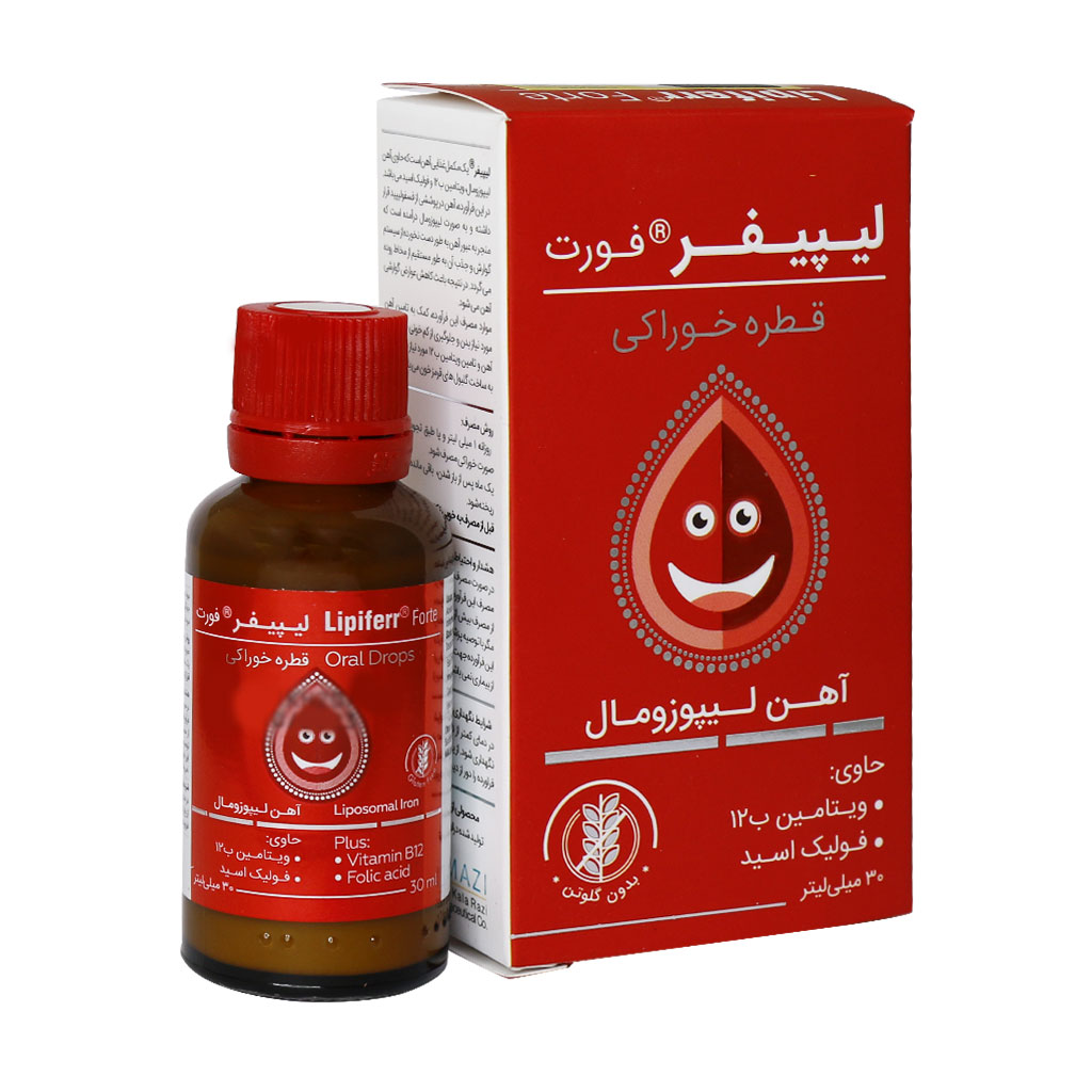 قطره آهن لیپیفر فورت کیمازی 30 میلی لیتر  LIPIFERR FORTE ORAL DROPS