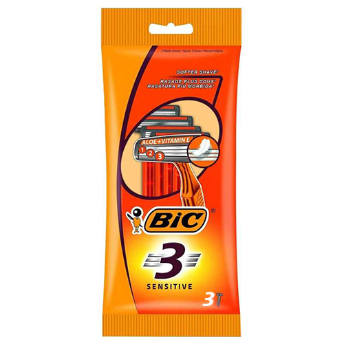 بیک سه تیغه  حساس 3 BIC SENSETIVE 3