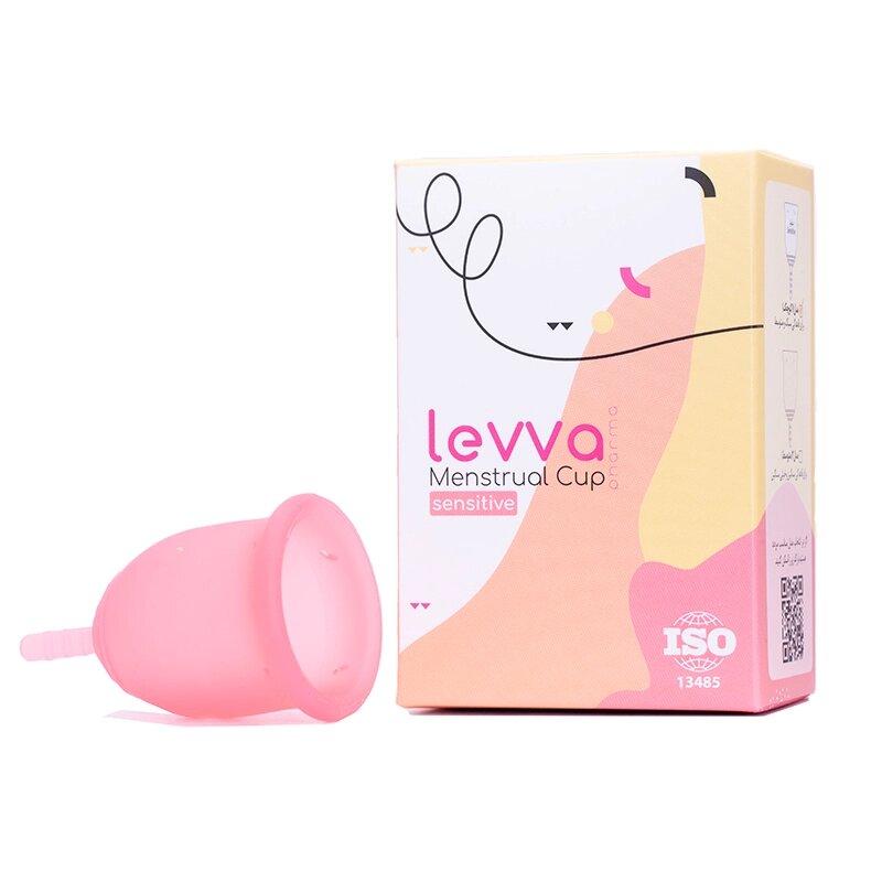 کاپ قاعدگی لیوا فارما سایز 2 LEVVA MENSTRUAL CUP