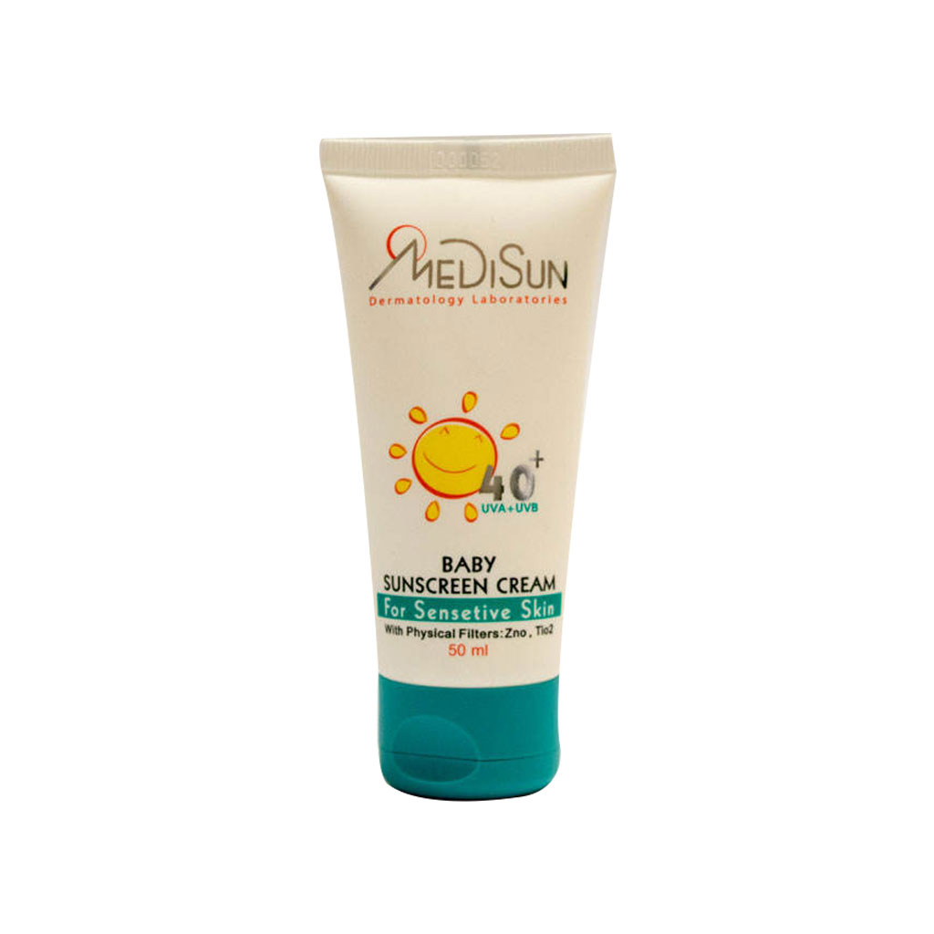 کرم ضد آفتاب کودکان SPF 40 مدیسان BABY SUNSCREEN CREAM SPF 40+ MEDISUN