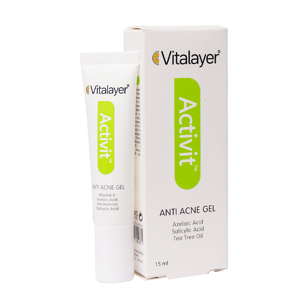 کرم ژل ضد جوش اکتیویت ویتالیر ANTI ACNE GEL ACTIVIT VITALAYER