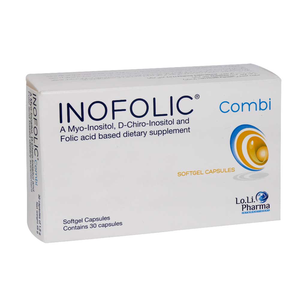 کپسول اینوفولیک کمبی لو لی فارما INOFOLIC COMBI