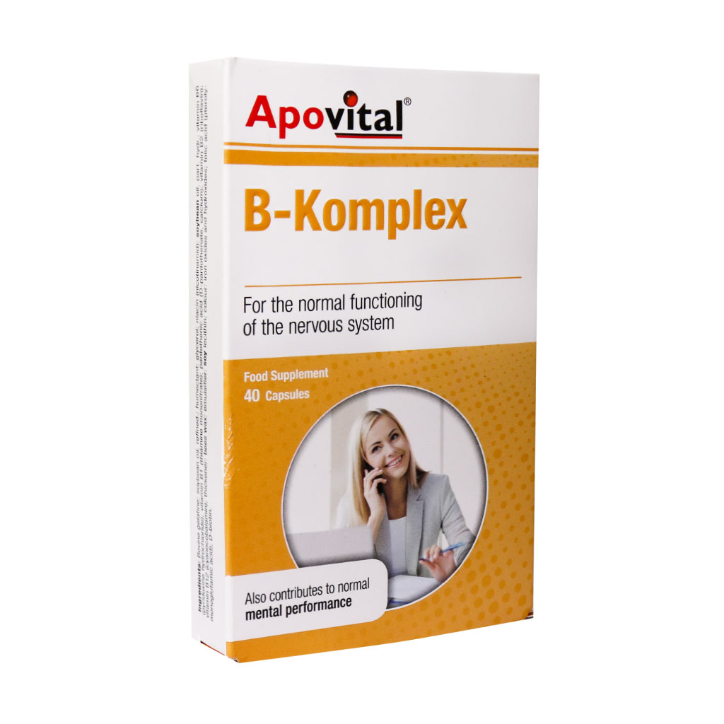 کپسول ب کمپلکس آپوویتال B-KOMPLEX APOVITAL