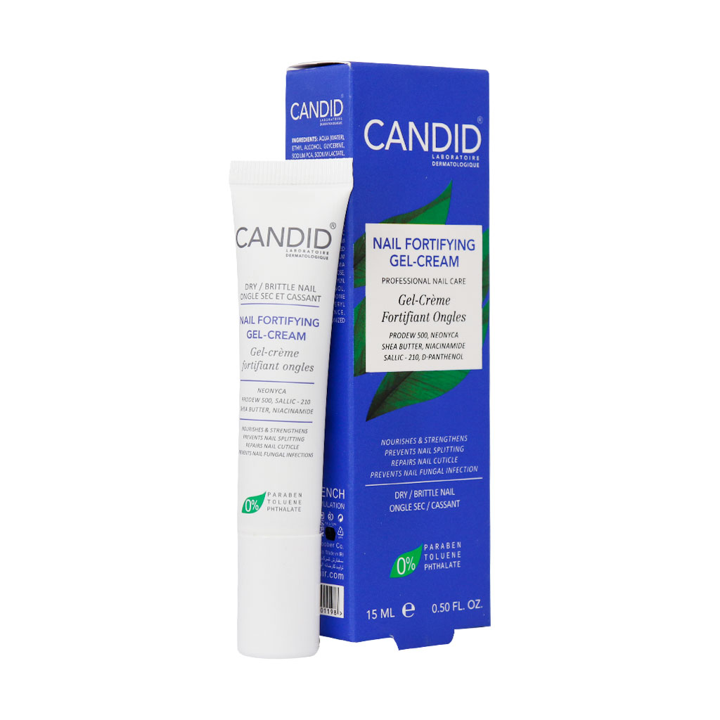 ژل کرم تقویت کننده ناخن کاندید NAIL FORTIFYING GEL-CREAM CANDID