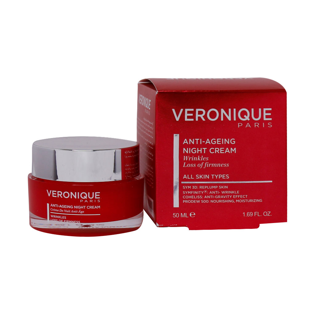 کرم شب بهبود دهنده چروک ورونیک ANTI-AGEING NIGHT CREAM VERONIQUE