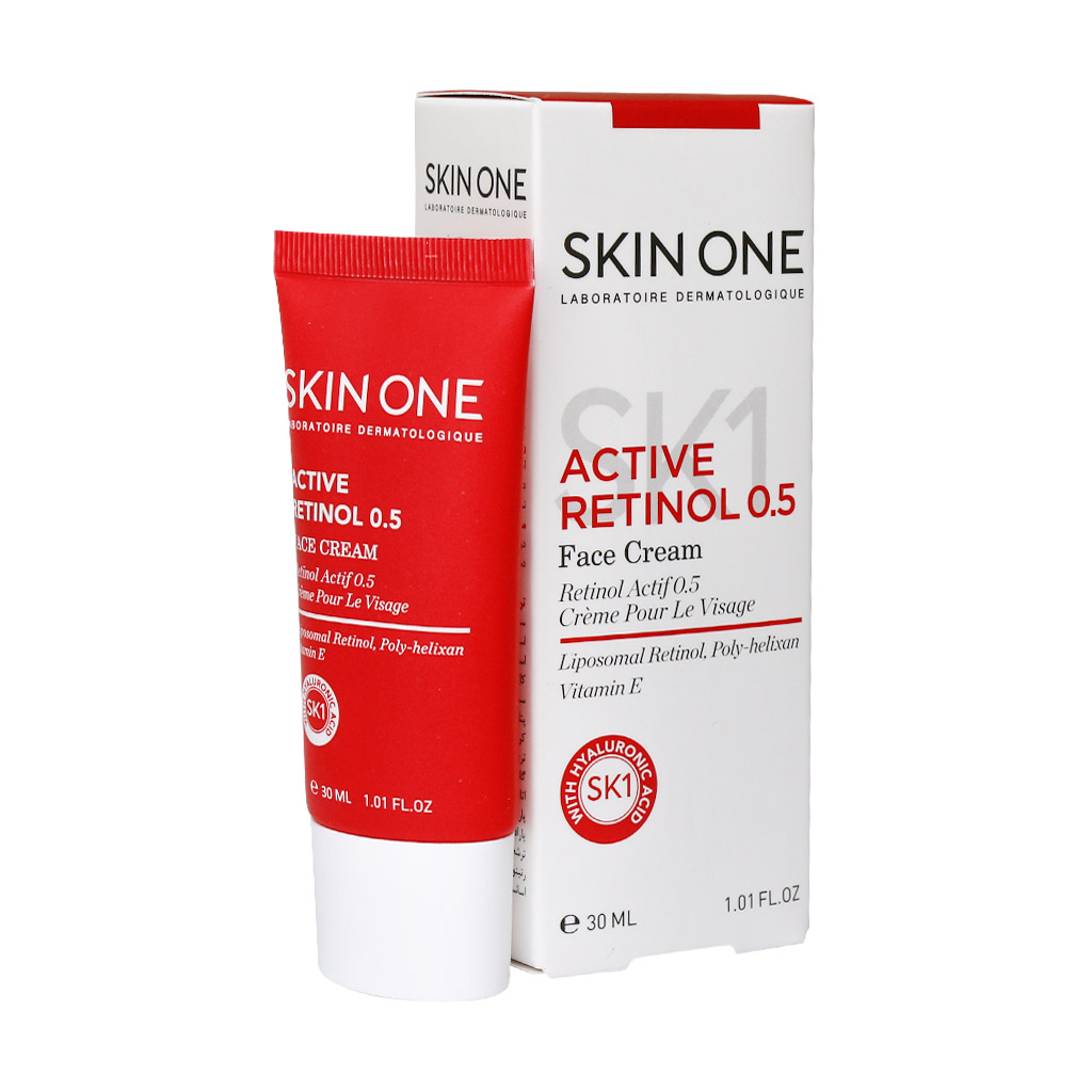 کرم صورت مناسب چروک های سطحی پوست اسکین وان ACTIVE RETINOL 0.5 SKIN ONE