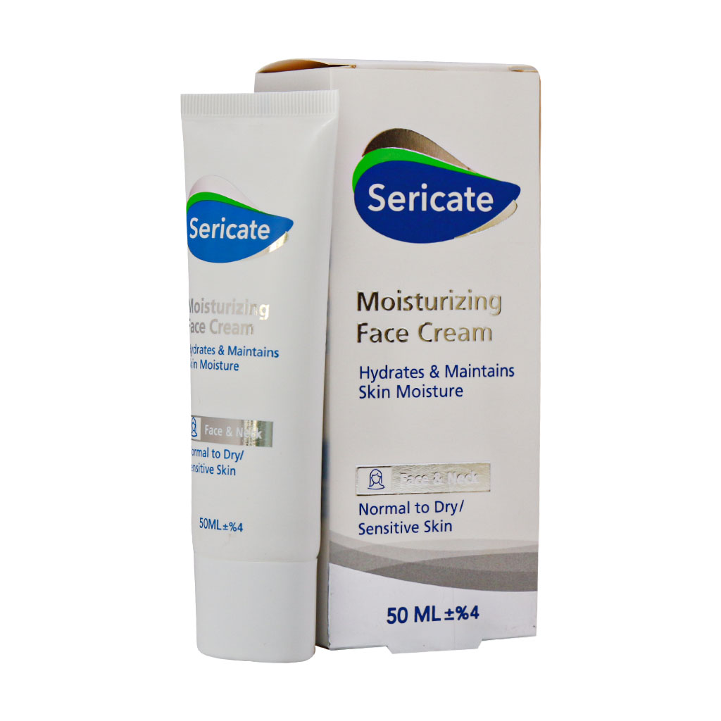 کرم مرطوب کننده صورت سری کیت مناسب پوست نرمال و خشک MOISTURIZING FACE CREAM FACE AND NECK SERICATE