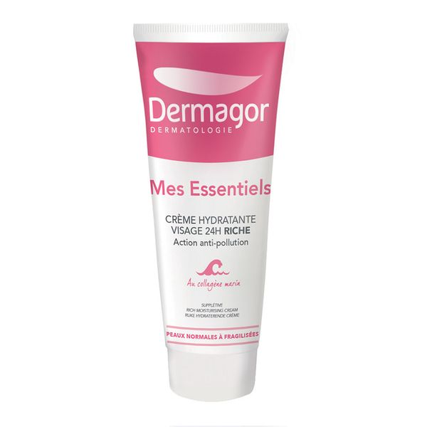 کرم مرطوب کننده و مغذی 24 ساعته مای اسنشیال ریچ درماگور MES ESSENTIELS CRÈME HYDRATANTE VISAGE RICHE DERMAGOR