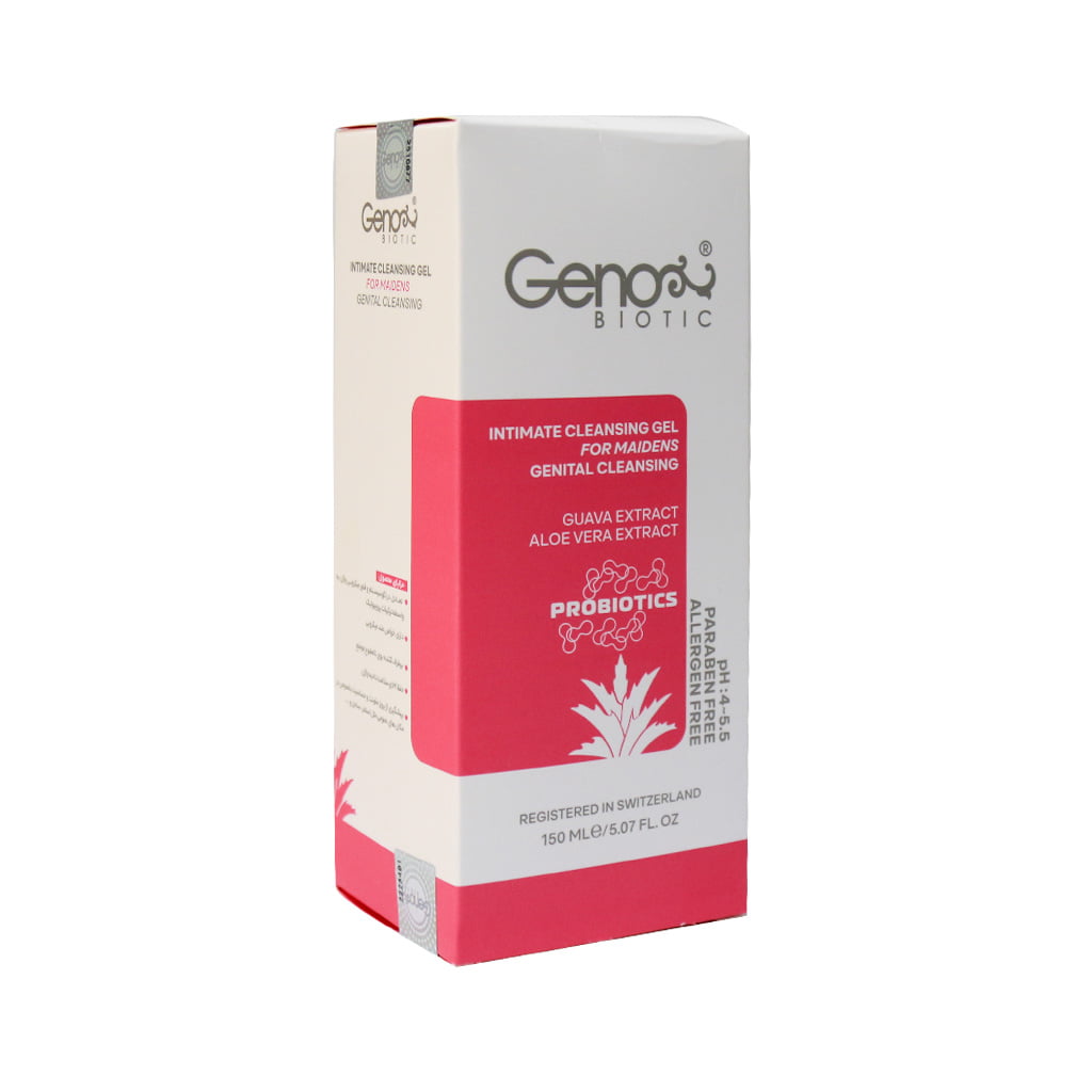 ژل بهداشتی پروبیوتیک دوشیزگان ژنوبایوتیک GENABIOTIC INTIMATE CLEANSING GEL FOR MAIDENS