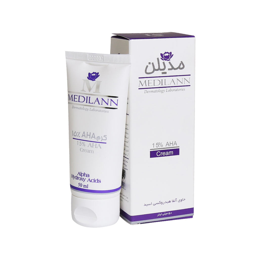 کرم لایه بردار AHA ٪15 مدیلن MEDILANN EXFOLIATING CREAM AHA 15%