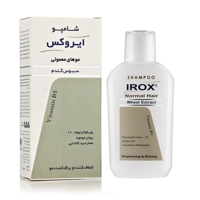 شامپو سبوس گندم ایروکس IROX WHEAT EXTERACT SHAMPOO