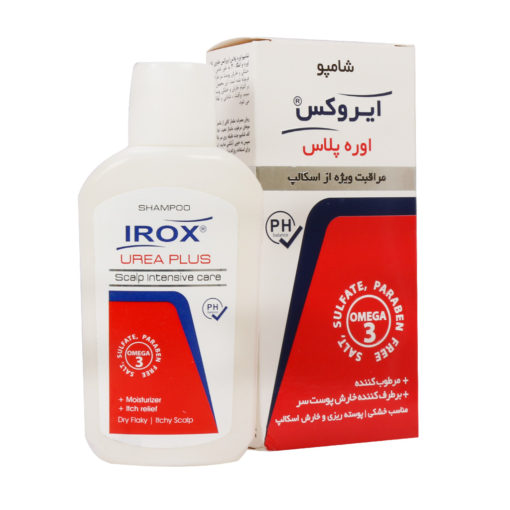 شامپو اوره پلاس ایروکس IROX UREA PLUS SHAMPOO