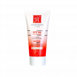 کرم ضد آفتاب رنگی فاقد چربی SPF60  مناسب پوست های چرب و مختلط مای MY SUNSCREEN CREAM SPF60 MAT OIL FREE TINTED FOR OILY AND MIXED SKINS