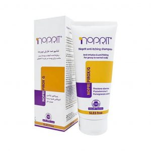 شامپو ضد خارش مناسب پوست سر چرب نوپریت NOPRIT ANTI-ITCHING SHAMPOO FOR GREASY TO NORMAL SCALP