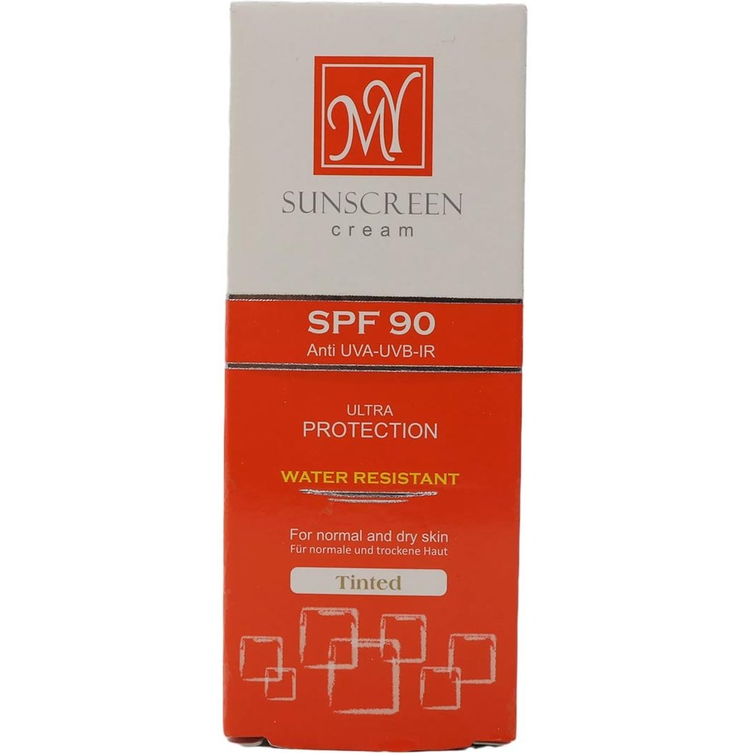 کرم ضد آفتاب رنگی اس پی اف90 مای MY SPF 90 ULTRA PROTECTION SUNSCREEN CREAM