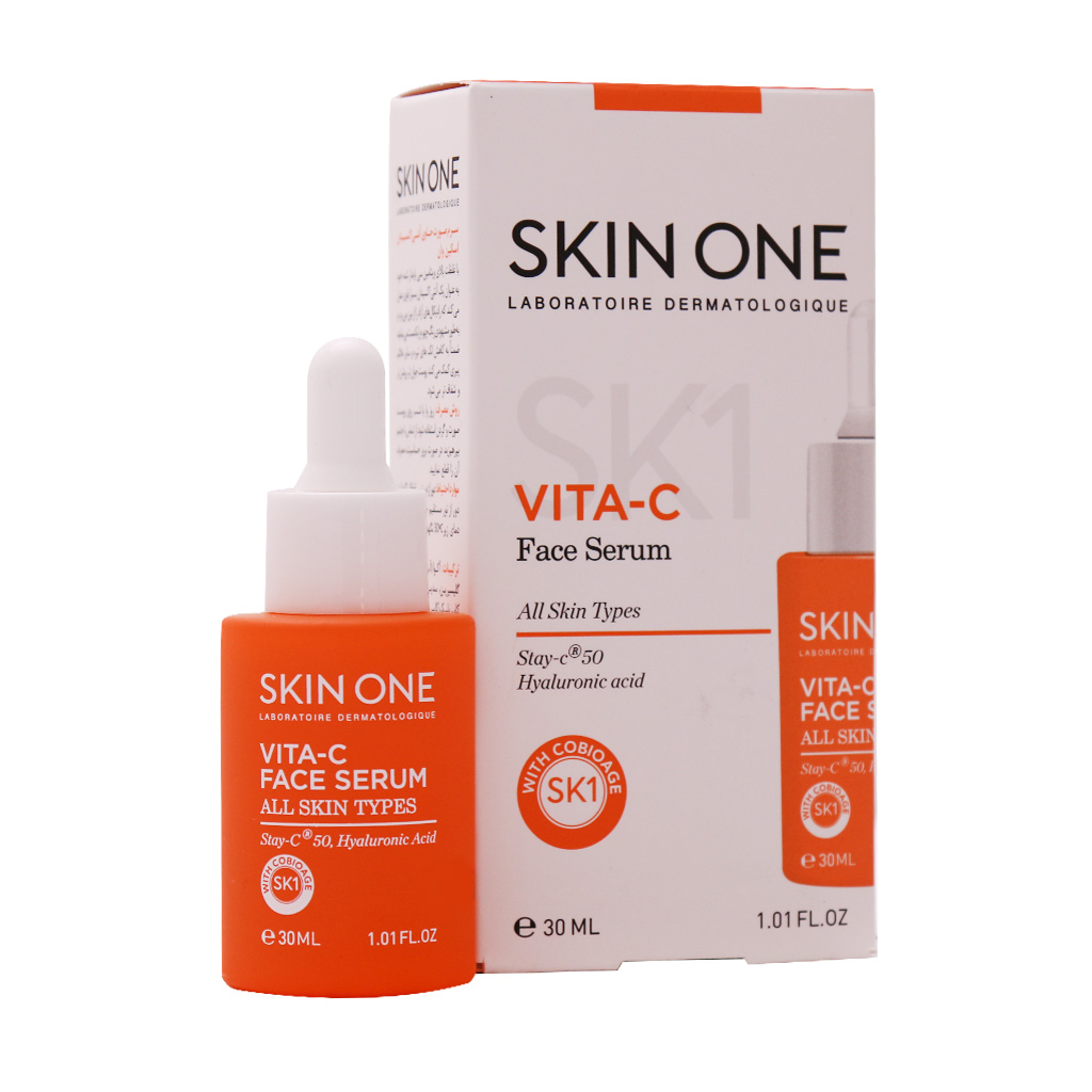 سرم صورت حاوی آنتی اکسیدان اسکین وان SKIN ONE VITA C FACE SERUM