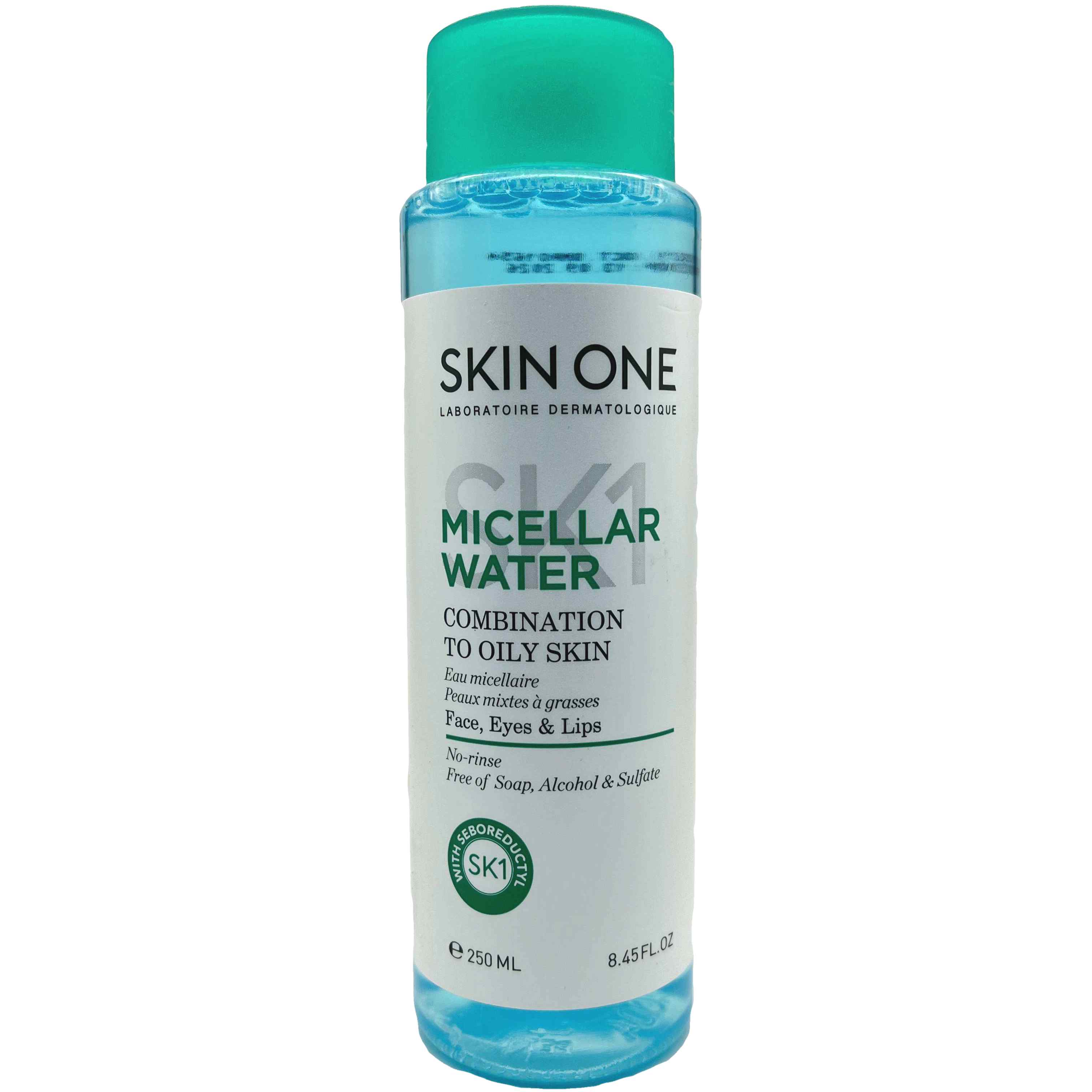 محلول پاک کننده آرایش پوست مختلط تا چرب اسکین وان SKIN ONE MICELLAR WATER FOR OILY SKIN