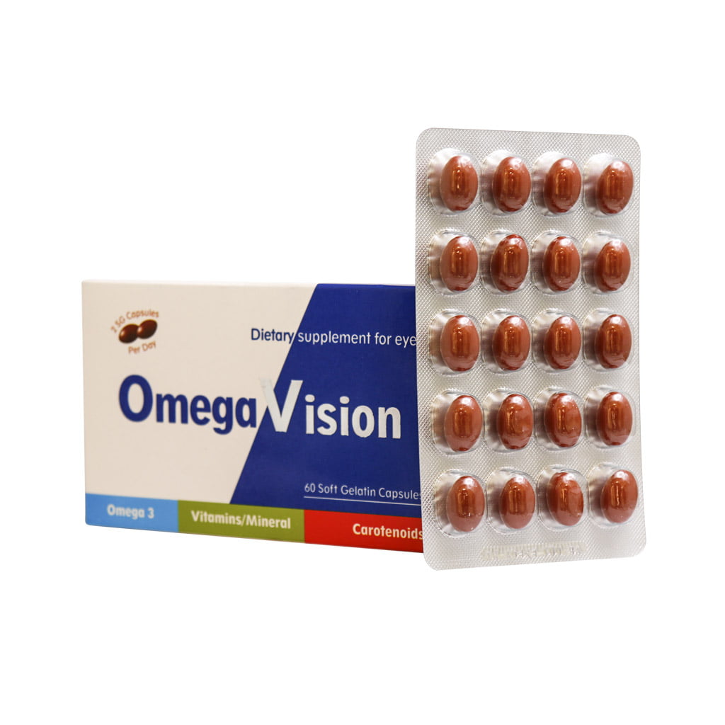 کپسول امگا ویژن دانا DANA OMEGA VISION ۶۰ SOFTGEL