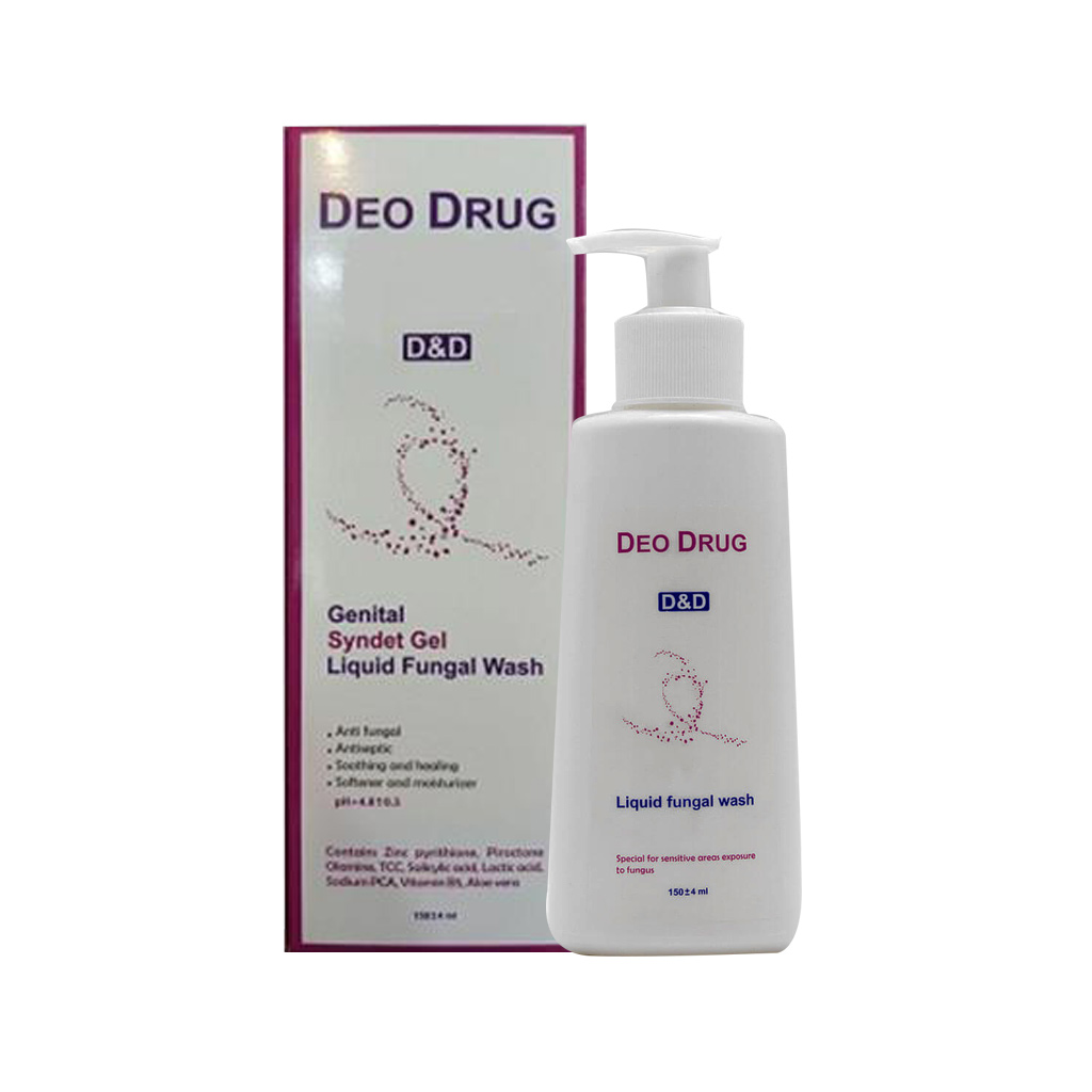 سافت واش ضد قارچ دئودراگ مناسب انواع پوست DEODRUG SOFT WASH ANTI-FUNGAL PAN GEL