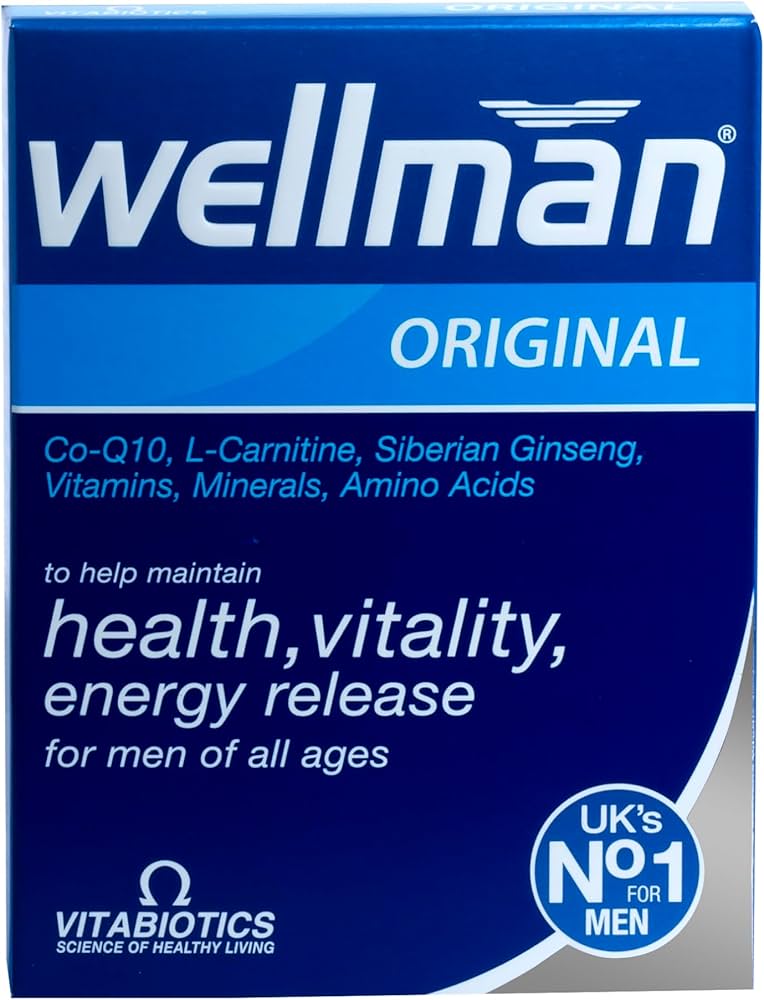 قرص ول من ویتابیوتیکس مخصوص آقایان WELLMAN ORIGINAL