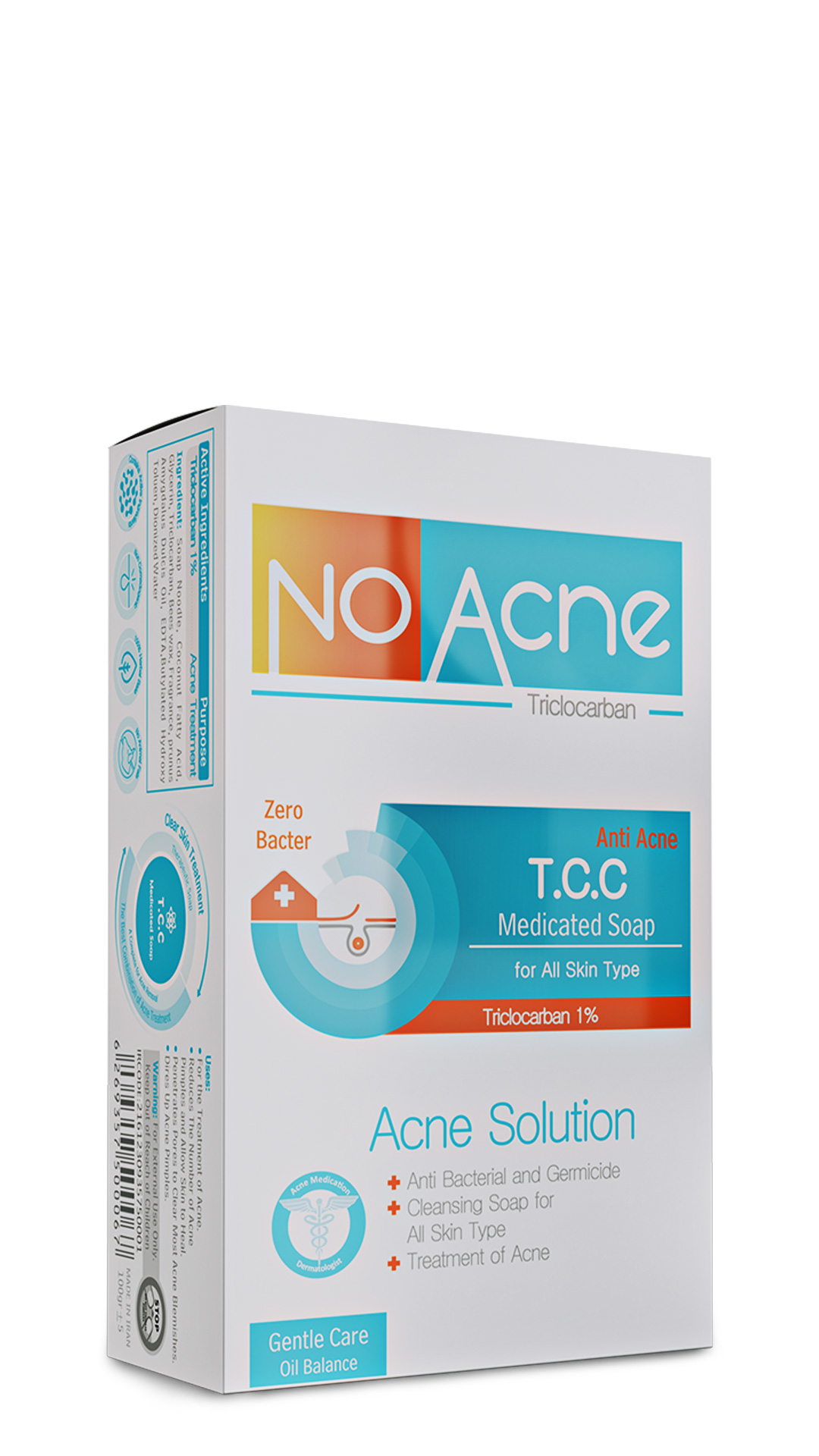 صابون تی سی سی نو آکنه No Acne Tcc