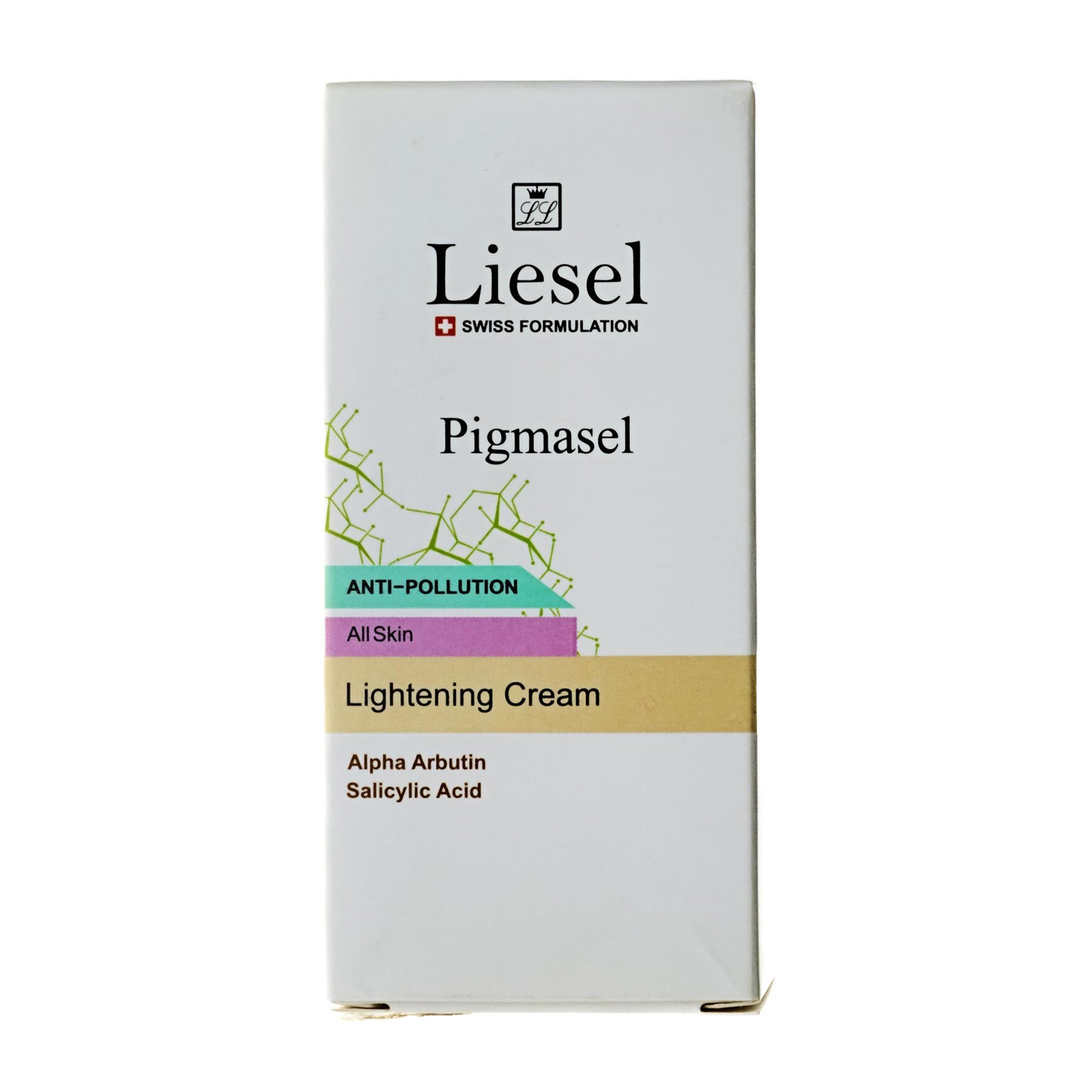 کرم ضد لک پیگماسل لایسل Liesel Pigmasel anti-pollution Cream