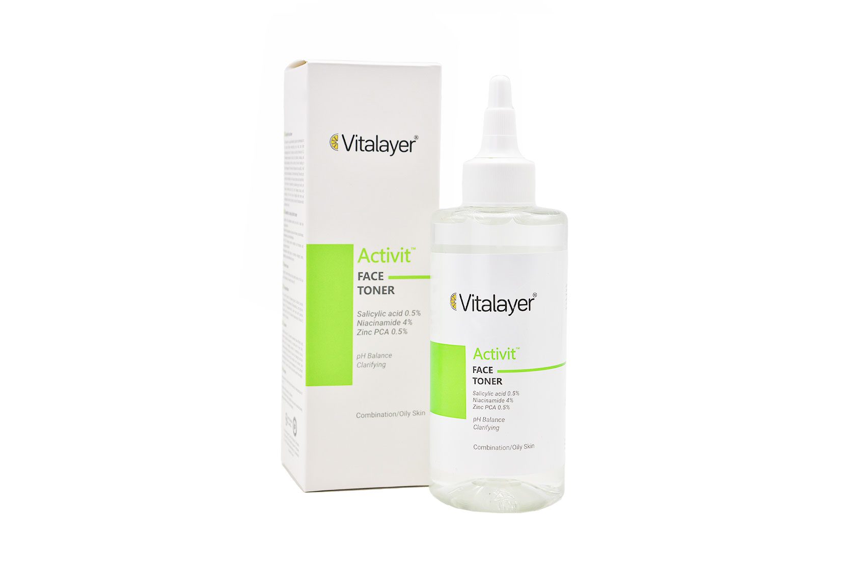 تونر پاک کننده صورت ویتالیر اکتی ویت ACTIVIT FACE TONER VITALAYER