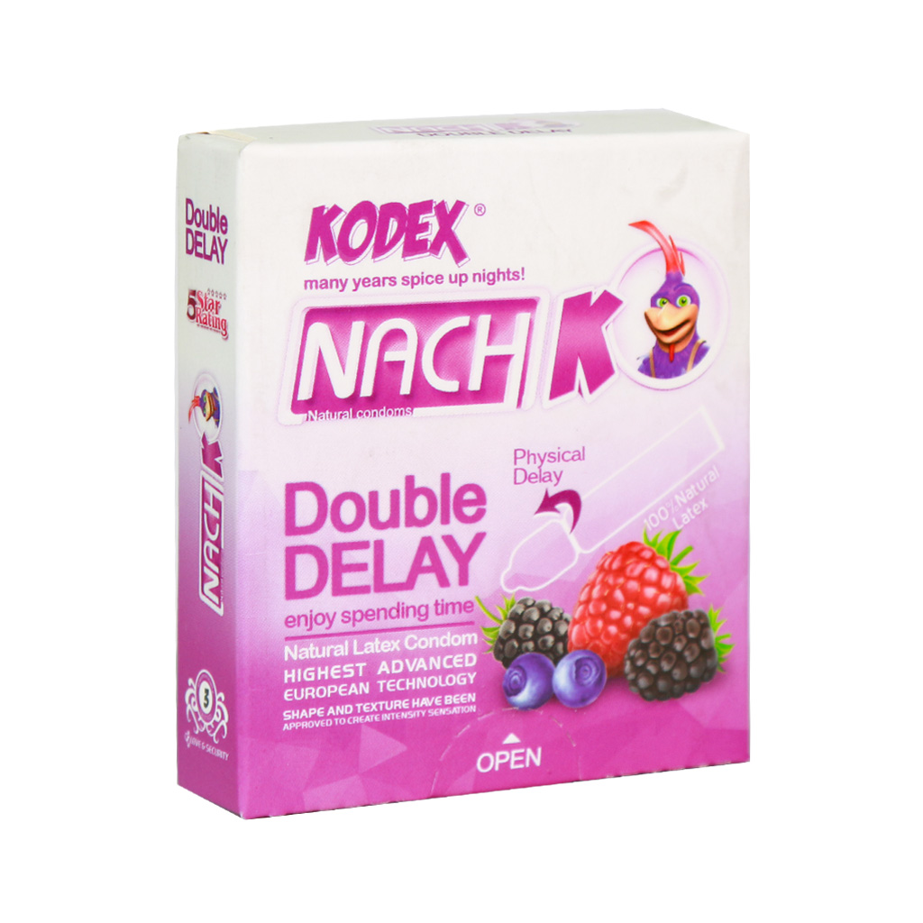 کاندوم تاخیری دابل دیلی کدکس DOUBLE DELAY CONDOM KODEX