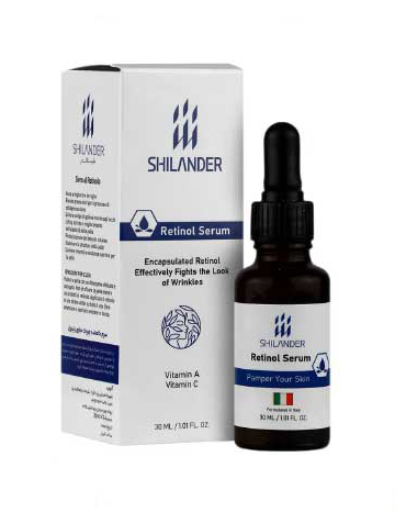 سرم کاهنده چروک حاوی رتینول SHILANDER Retinol Serum