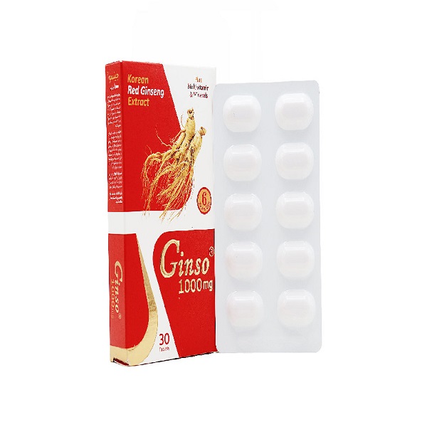 رد جنسینگ 1000میلی جینسو GINSO 1000MG