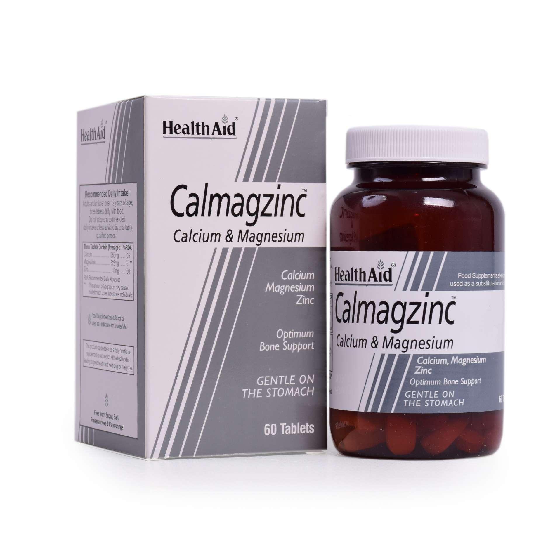 قرص کلمگزینک CALMAGZINC HEALTH AID