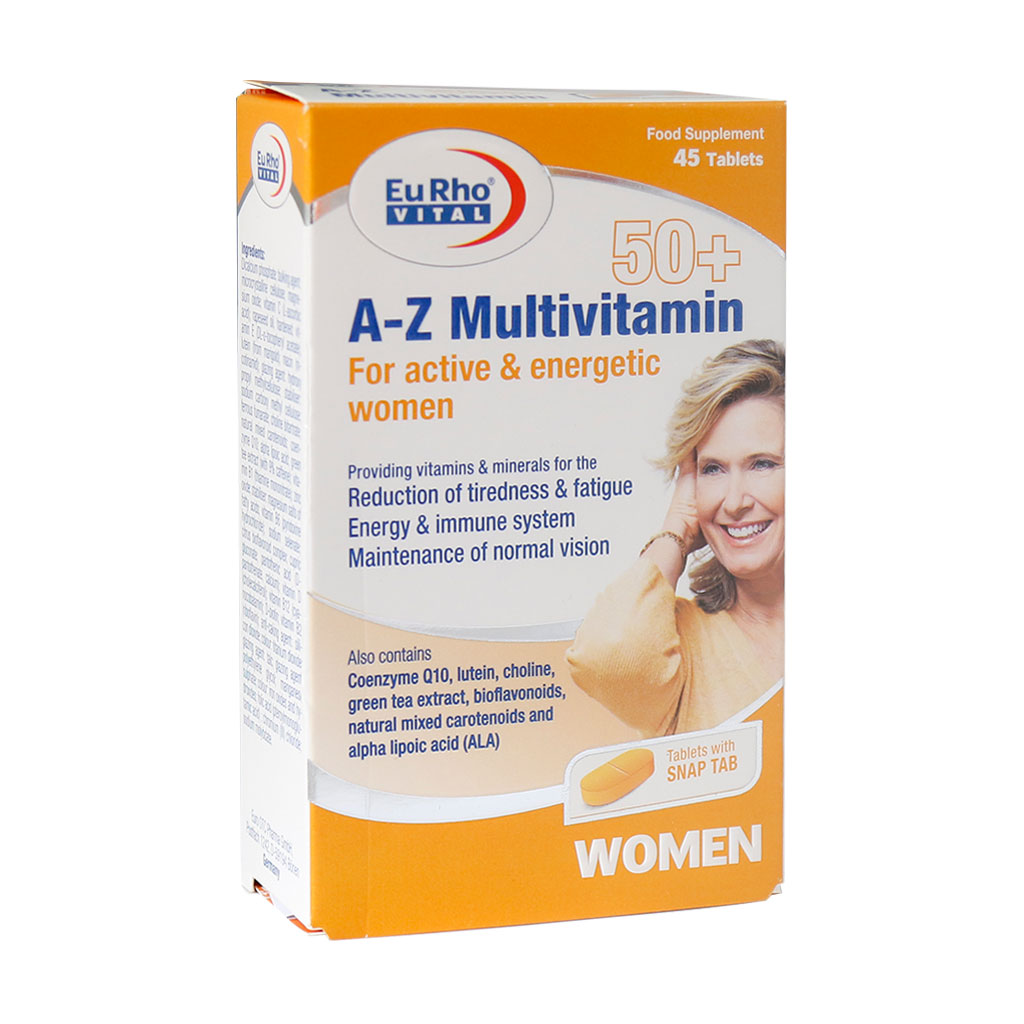 A Z مولتی ویتامین بالای 50 سال بانوان A Z Multivitamin +50 For Women