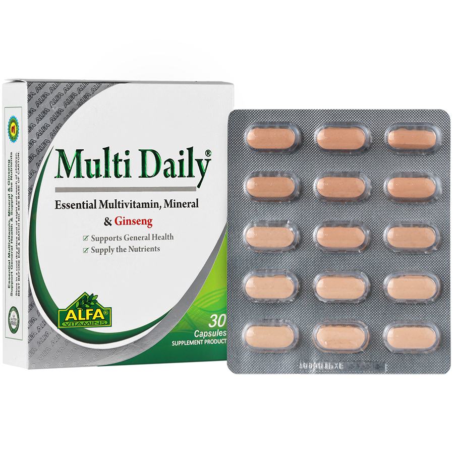 مولتی دیلی آلفا ویتامینز Multi Daily Alfa Vitamins