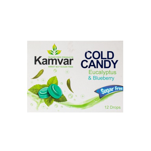 آبنبات سرد بدون قند کامور Kamvar Sugar Free Cold Candy