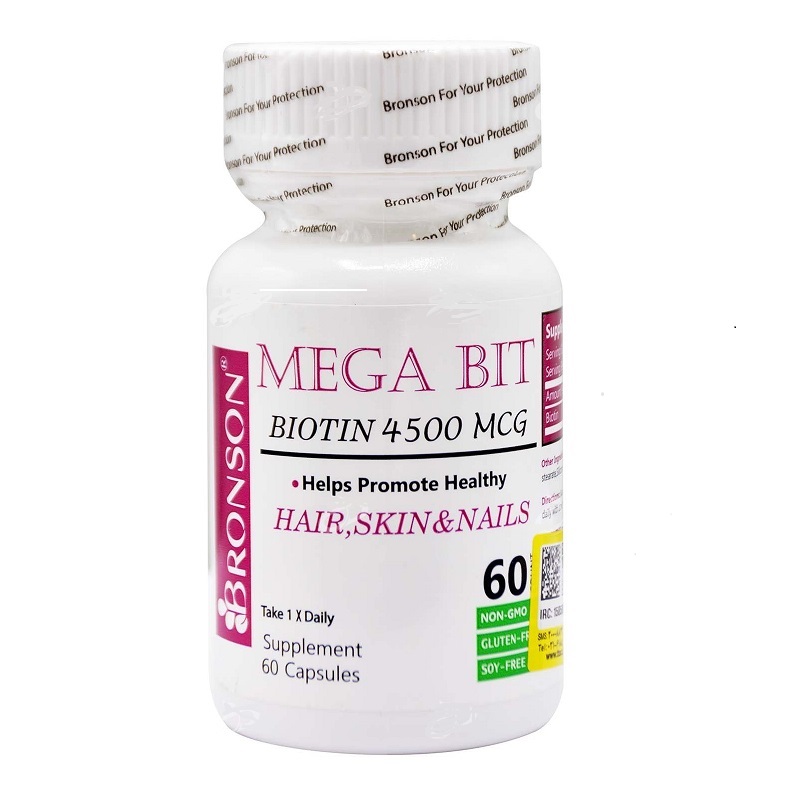 مگابیت بیوتین 4500 میکروگرم Mega Bit Biotin