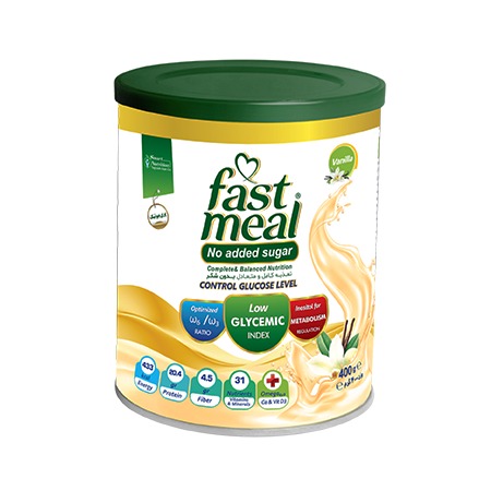 فست میل بدون شکر وانیل Fast Meal no Added Sugar