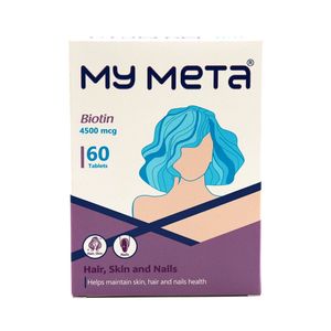 قرص بیوتین 4500 میکرو گرم مای متا My Meta Biotine