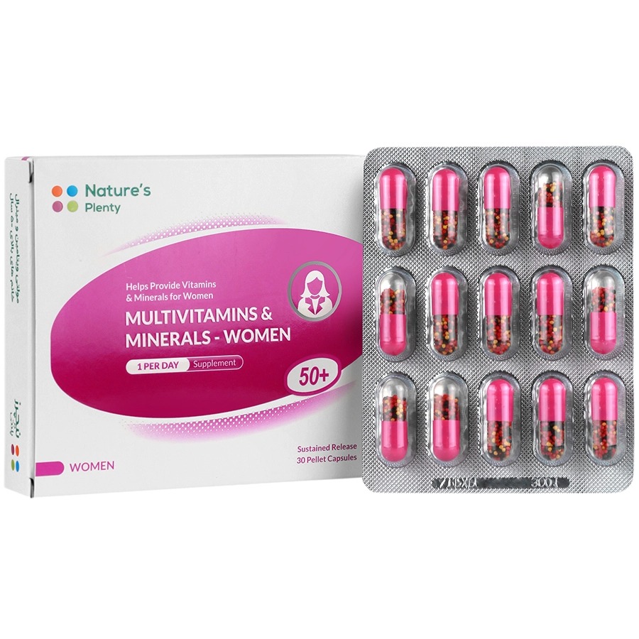 مولتی ویتامین و مینرال بانوان بالای 50 سال Multivitamins And Minerals For Women