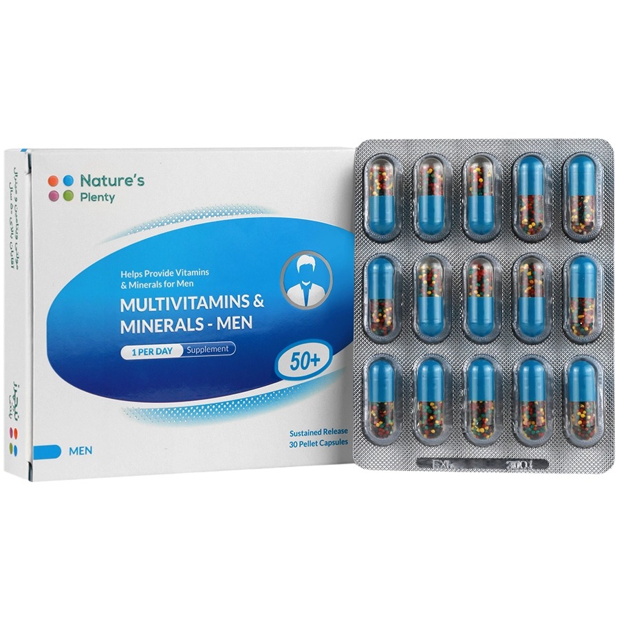 مولتی ویتامین و مینرال آقایان بالای 50 سال Multivitamins And Minerals For Men