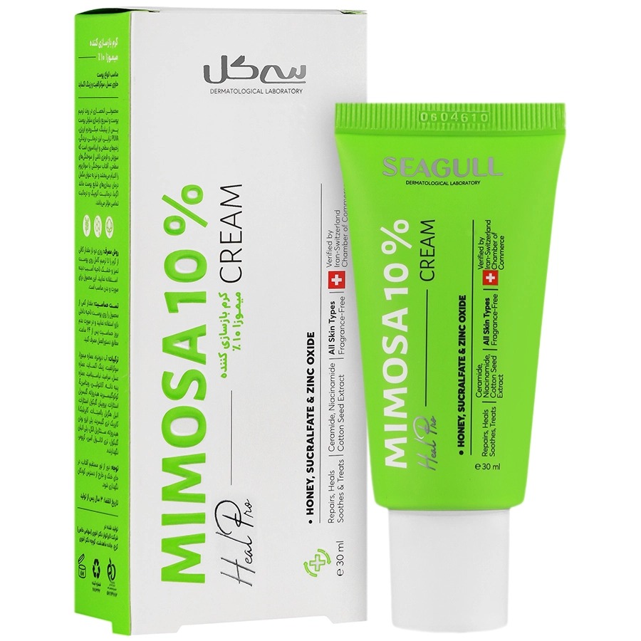 کرم بازسازی کننده میموزا سی گل MIMOSA 10% HEALING CREAM SEAGULL