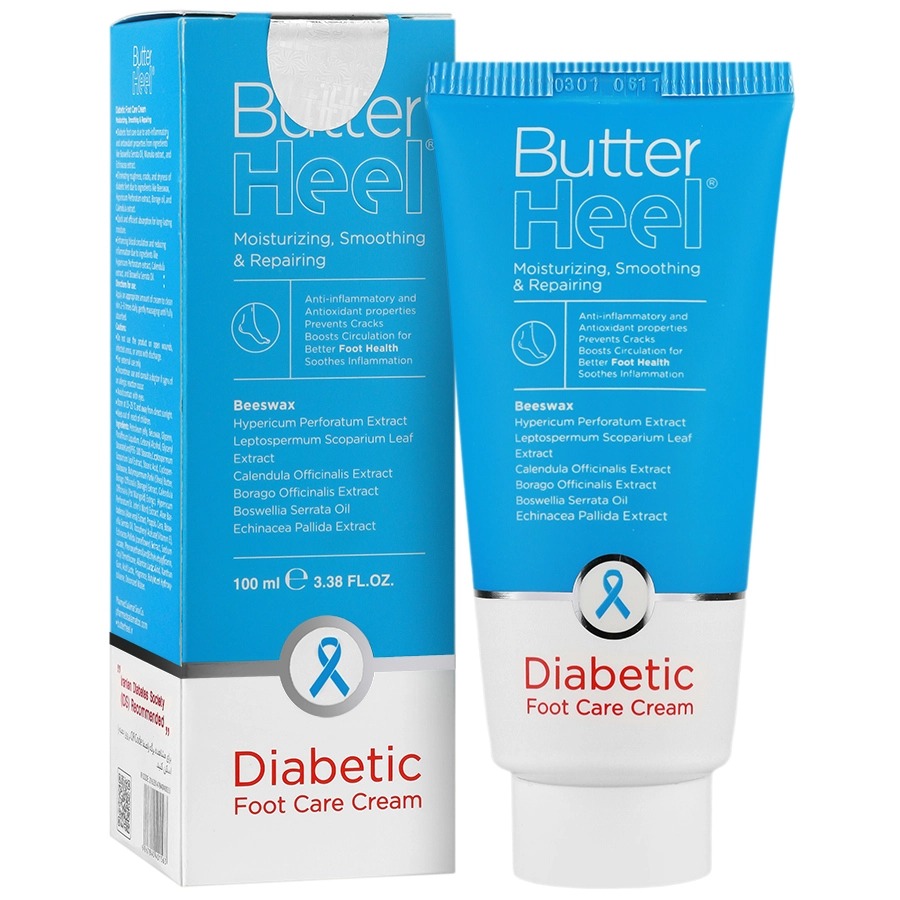 کرم مراقبت پا بیماران دیابتی باتر هیل Diabetic Foot Care Cream Butter Heel