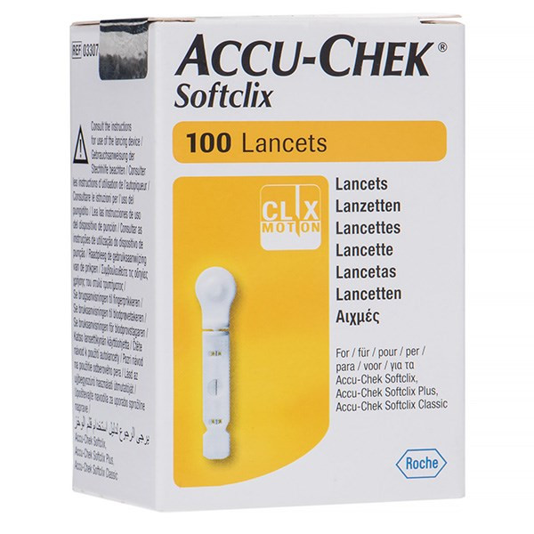 سوزن تست قند خون اکیو Accu-Chek Softclix Lancets