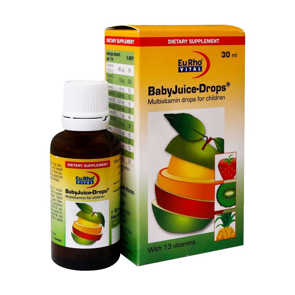 قطره بیبی جویس یوروویتال Baby Juice