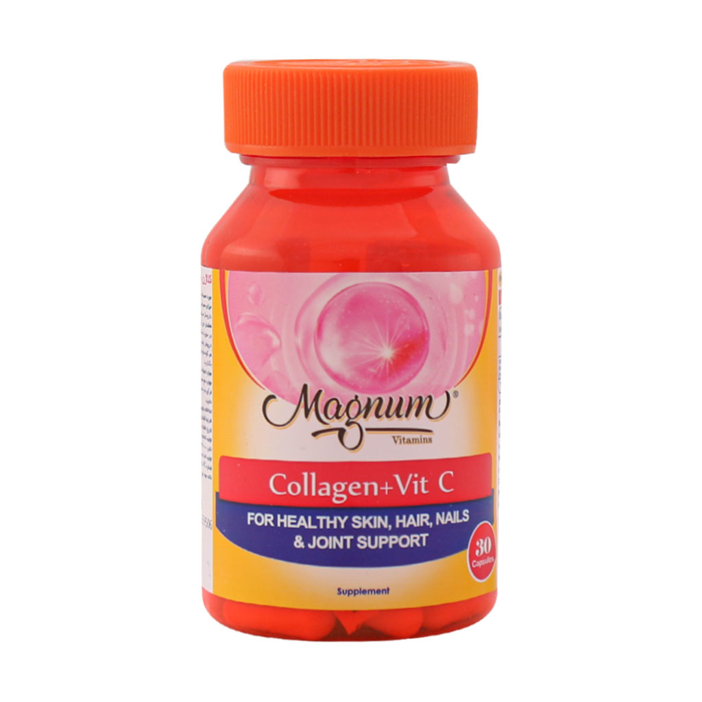 کلاژن و ویتامین سی مگنوم ویتامینز  Magnum Vitamins Collagen And Vitamin C
